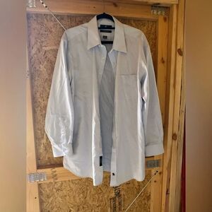 Hart Schaffner Marx Light Gray Dress Shirt